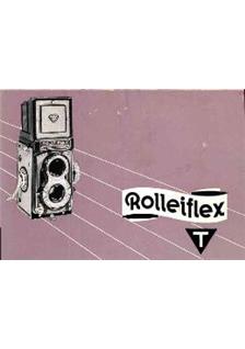 Rollei Rolleiflex T manual. Camera Instructions.